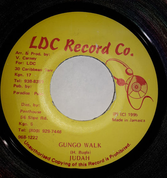 Judah  - Gungo Walk (7")