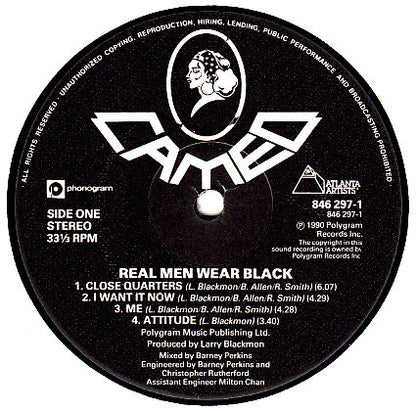 Cameo - Real Men … Wear Black (LP, Album)