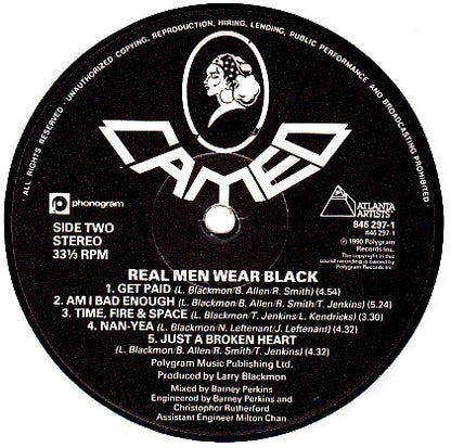 Cameo - Real Men … Wear Black (LP, Album)