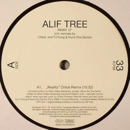 Alif Tree - Remix 12" (12")