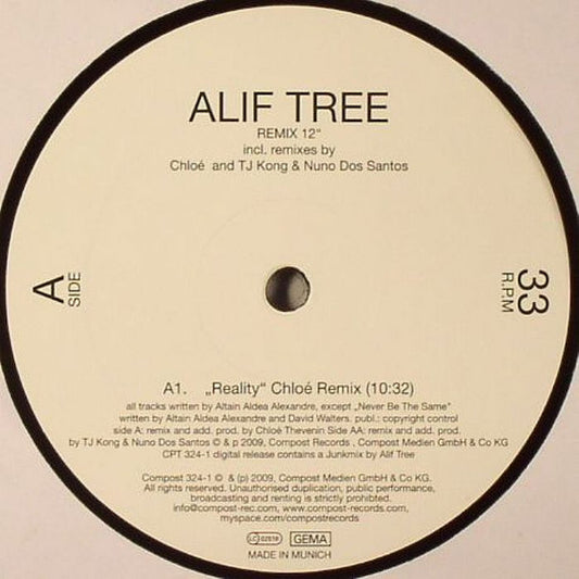 Alif Tree - Remix 12" (12")