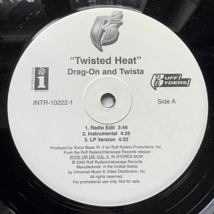 Drag-On And Twista / Parlé* - Twisted Heat / It's Going Down (12", Promo)