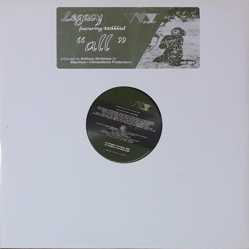 Legacy (12) Featuring Mikkhiel* : All (12")