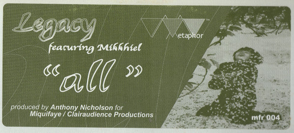 Legacy (12) Featuring Mikkhiel* : All (12")