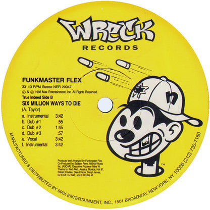 Funkmaster Flex - Sad And Blue (12")