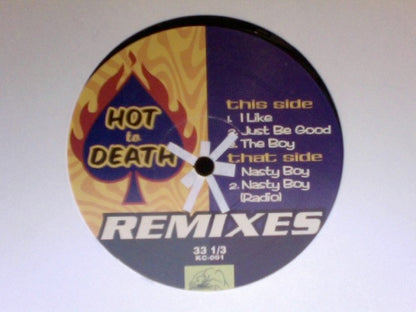 Various : Hot To Death Remixes (12", Unofficial)