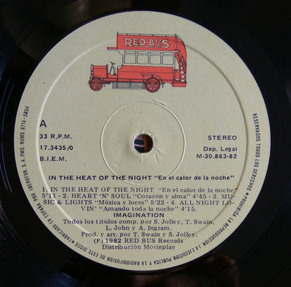 Imagination : In The Heat Of The Night (LP, Album)