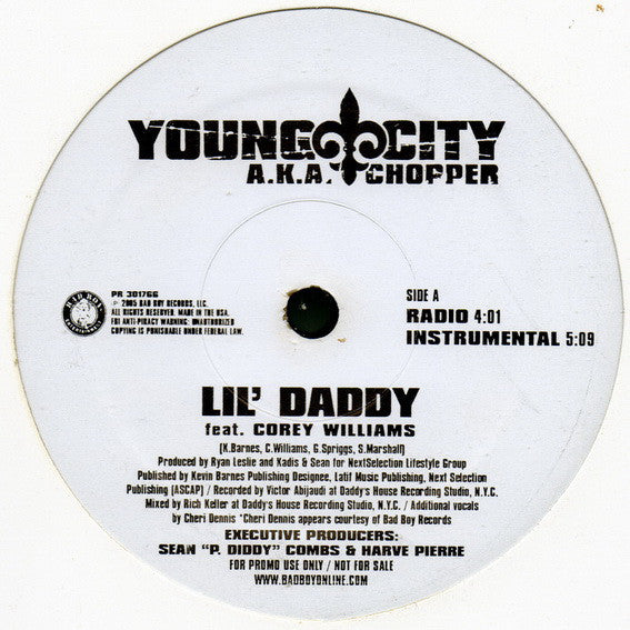 Young City A.K.A. Chopper  - Lil' Daddy (12", Promo)