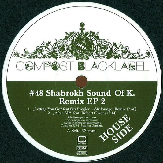Shahrokh Sound Of K.* - Remix EP 2 (12", EP)