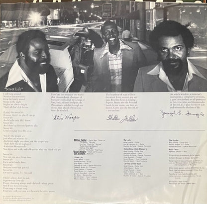 Crusaders* - Street Life (LP, Album, Glo)
