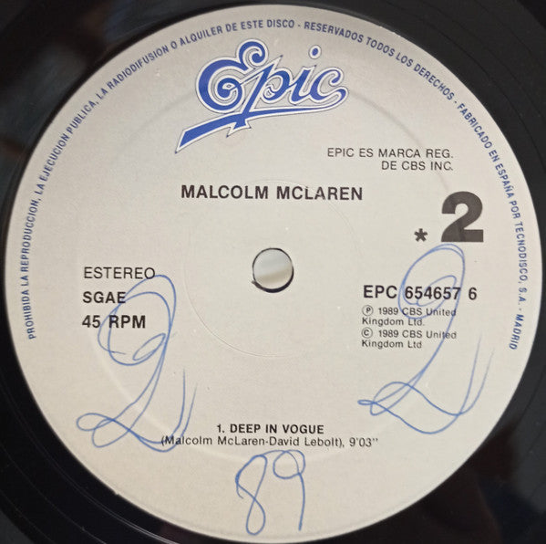 Malcolm McLaren And The Bootzilla Orchestra : Waltz Darling (12", Maxi)