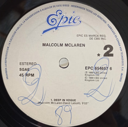 Malcolm McLaren And The Bootzilla Orchestra : Waltz Darling (12", Maxi)