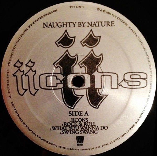 Naughty By Nature - Iicons (2xLP, Album)