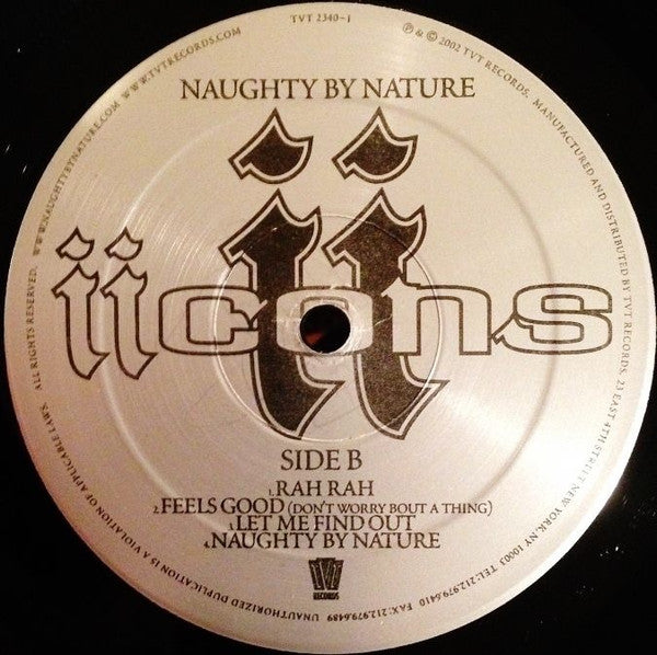 Naughty By Nature - Iicons (2xLP, Album)
