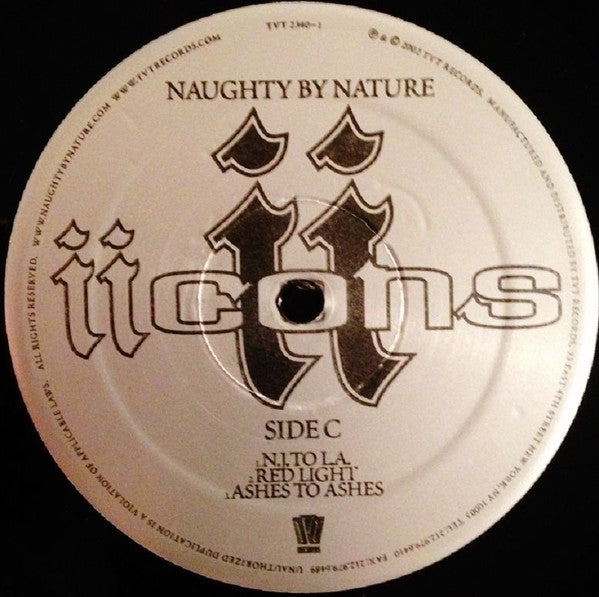 Naughty By Nature - Iicons (2xLP, Album)