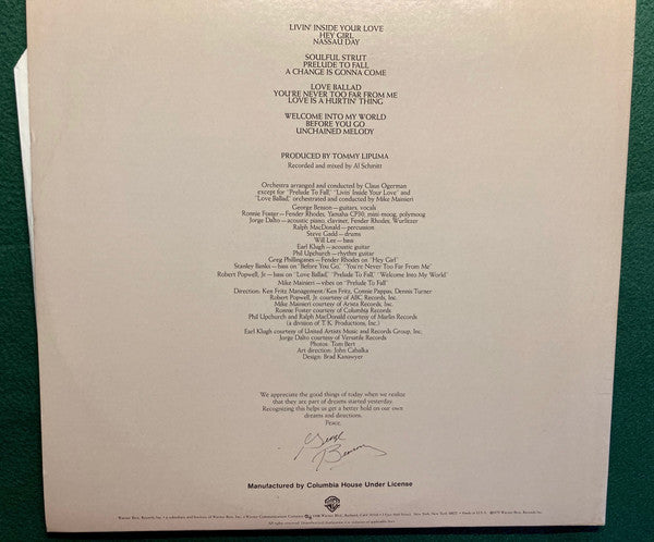 George Benson : Livin' Inside Your Love (2xLP, Album, Col)