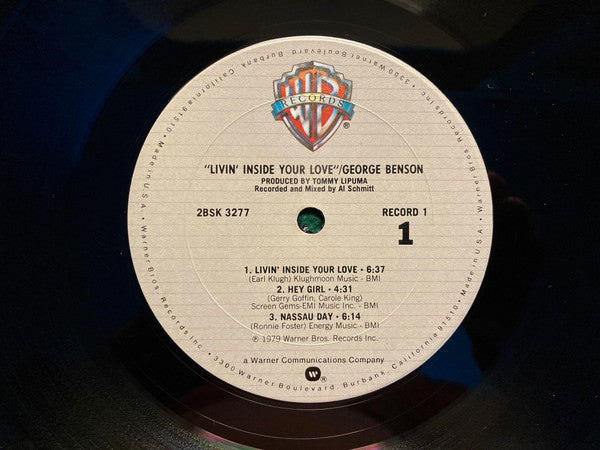 George Benson : Livin' Inside Your Love (2xLP, Album, Col)