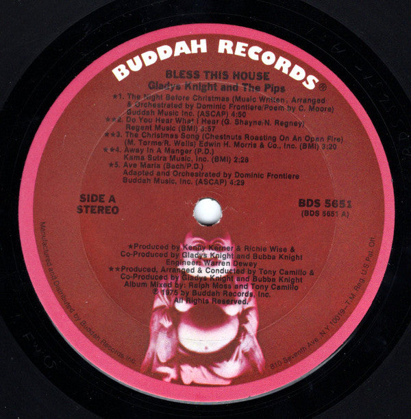 Gladys Knight & The Pips* - Bless This House (LP)