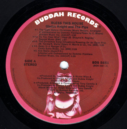 Gladys Knight & The Pips* - Bless This House (LP)