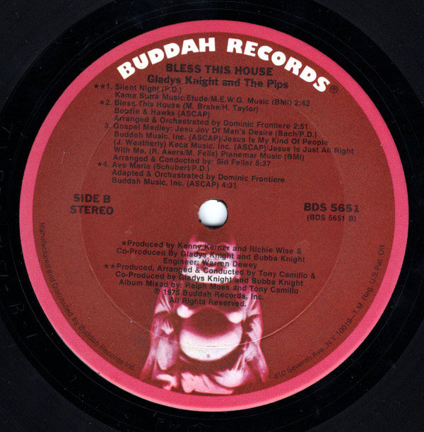 Gladys Knight & The Pips* - Bless This House (LP)