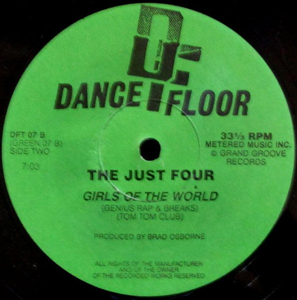 T-Ski Valley / The Just Four* - Catch The Beat / Girls Of The World (12")