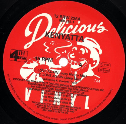 Kenyatta : Love Again (12")