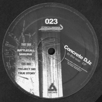 Concrete DJz : In The War EP (12", EP)
