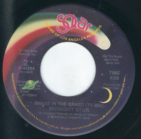 Midnight Star : Snake In The Grass (7", Single)