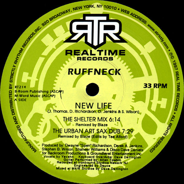 Ruffneck : New Life (2x12")