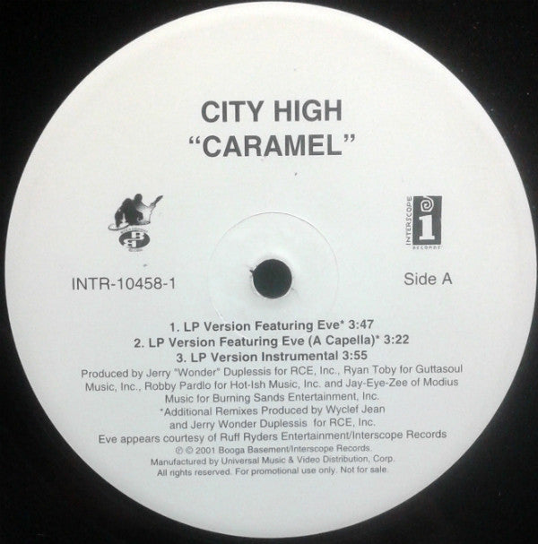 City High - Caramel (12", Single, Promo)