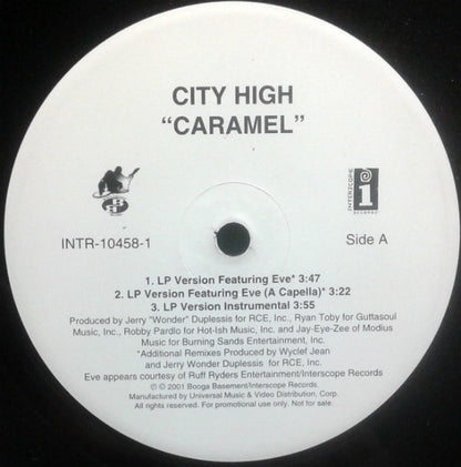 City High - Caramel (12", Single, Promo)