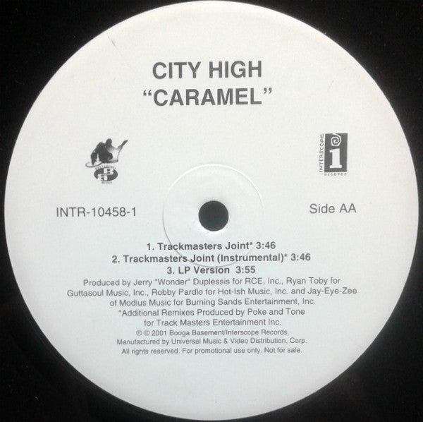 City High - Caramel (12", Single, Promo)