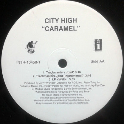 City High - Caramel (12", Single, Promo)