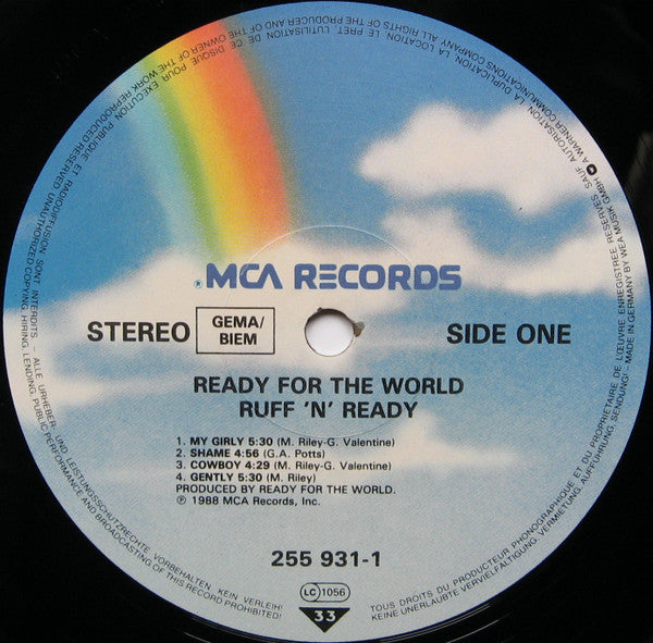 Ready For The World : Ruff 'N' Ready (LP, Album)
