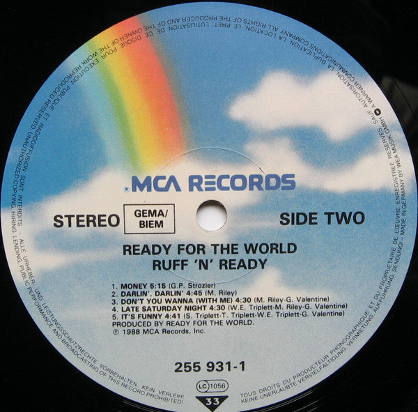 Ready For The World : Ruff 'N' Ready (LP, Album)