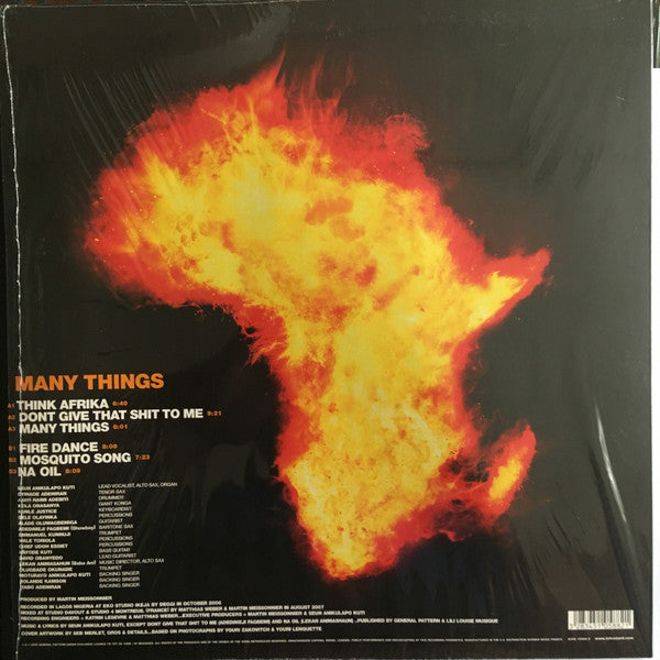 Seun Kuti + Egypt 80 : Many Things (LP, Album)