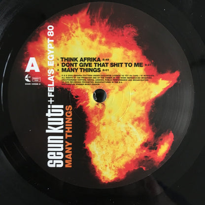 Seun Kuti + Egypt 80 : Many Things (LP, Album)