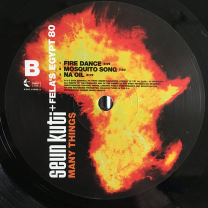 Seun Kuti + Egypt 80 : Many Things (LP, Album)