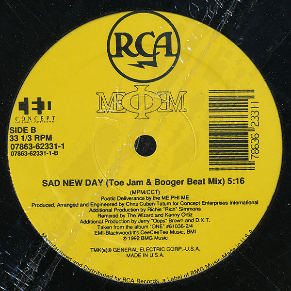 Me Phi Me - Sad New Day (12")