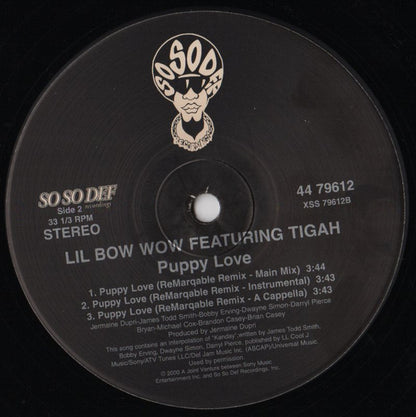 Lil' Bow Wow - Ghetto Girls / Puppy Love (12")