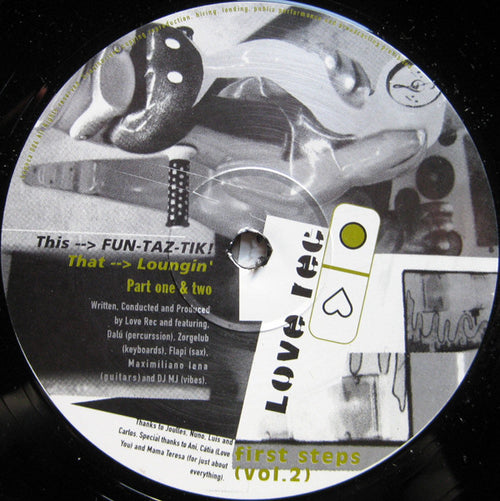 Love Rec : First Steps (Vol. 2) (12")