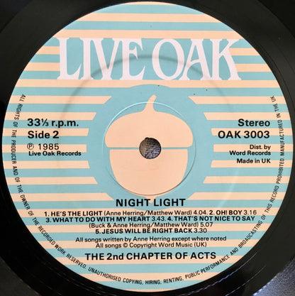 The 2nd Chapter Of Acts* : Night Light (LP, Album)