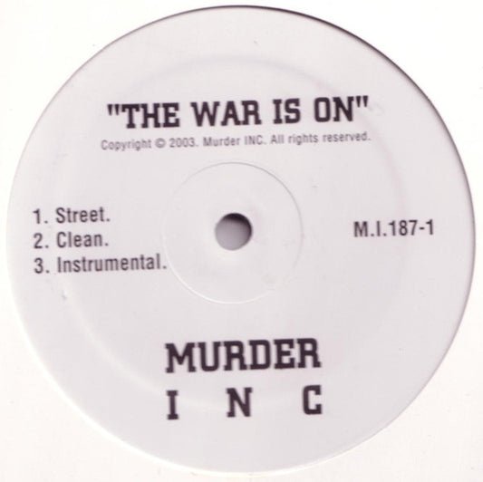 Ja Rule - The War Is On / Guess Who Shot Ya'? (12")