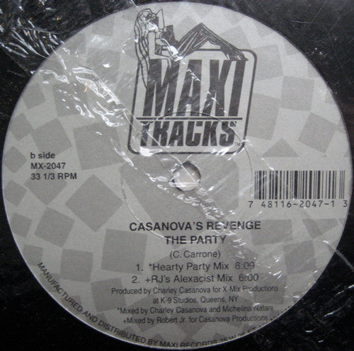 Casanova's Revenge - The Party (12", Single)