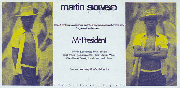 Martin Solveig - Mr President (12")