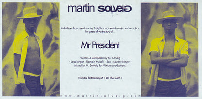 Martin Solveig - Mr President (12")