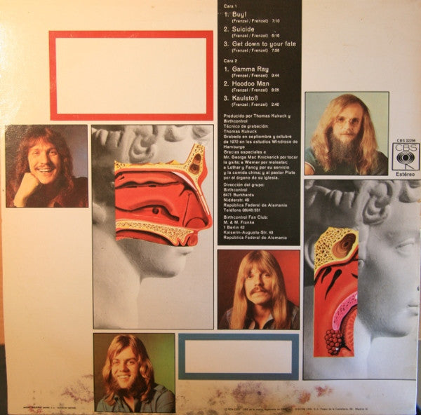 Birth Control - Hoodoo Man (LP, Album, RE)