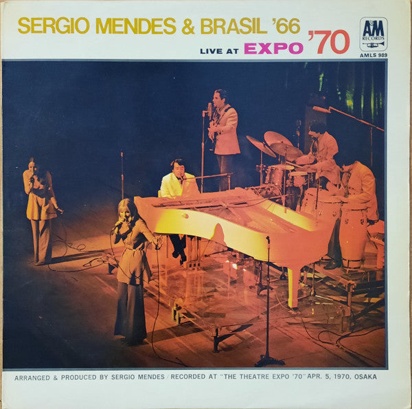 Sérgio Mendes & Brasil '66 : Live At Expo '70 (LP, Album)