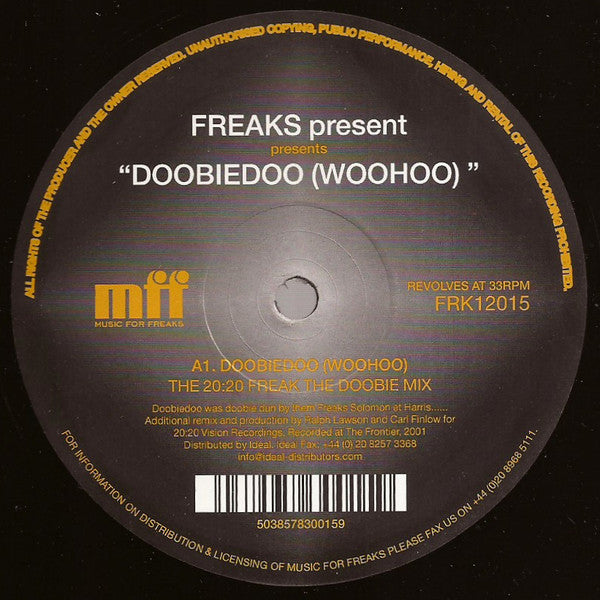 Freaks - Doobiedoo (Woohoo) (12")