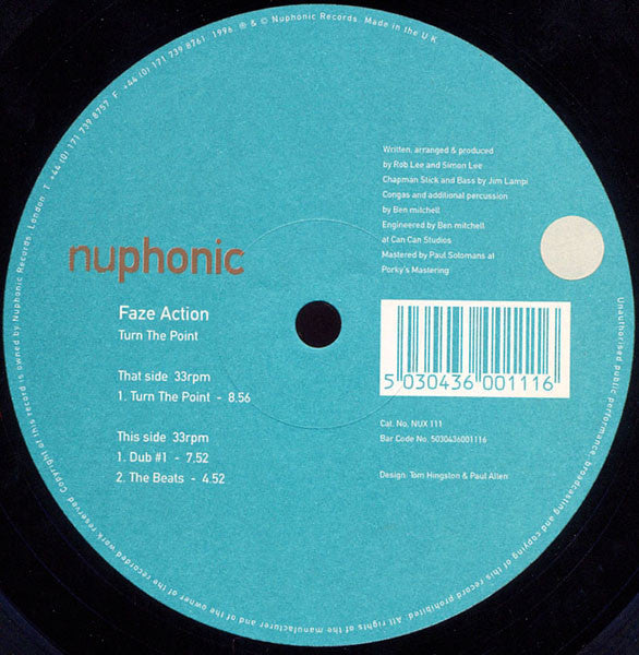 Faze Action - Turn The Point (12")